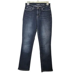 Signature By Levi Strauss & Co Jeans Womens 6 Blue Modern Slim Straight Denim thumbnail 12
