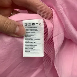 Bardot Fleurette Lili pink size 8 large new mini dress strapless romantic preppy thumbnail 9