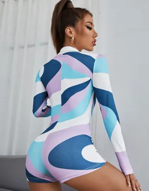 Long Sleeve Romper thumbnail 2