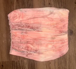 White Fox Pink corset tube top thumbnail 1
