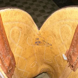 Vintage Frye Brown Leather Boots  thumbnail 6