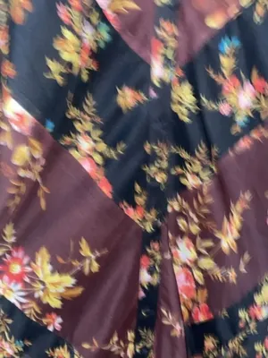 Women’s New ASOS Design Mixed Floral Plung Front Button Tiered Ruffle Midi Dress thumbnail 3
