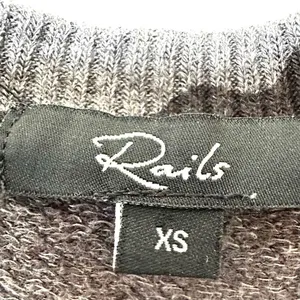 Rails "Ramona" Iron Camo Crewneck Sweatshirt Size extra Small thumbnail 6
