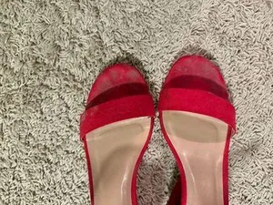 Target Red Block Heels thumbnail 4