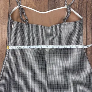 Free People My Girl Houndstooth Mini Dress Size 0 - $108 Effortless Quiet Luxury thumbnail 9