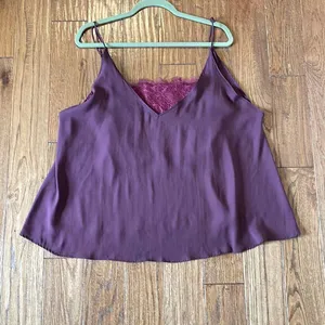 Free people intimately free lace bandeau vneck tank size m thumbnail 2