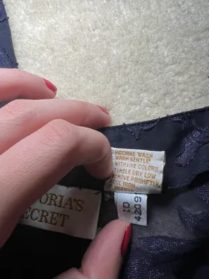Victoria's Secret Vintage Gold Label Purple Nightgown | Small thumbnail 4