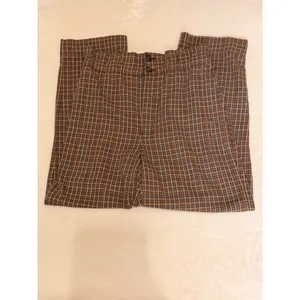 Madewell‎ Plaid Paperbag Waist Tapered Pants Size 0 High Rise Cropped Trouser thumbnail 5