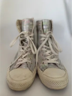 Converse All Star iridescent high top sneakers thumbnail 5