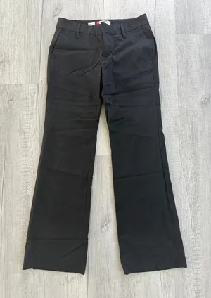 GAP stretch straight fit black dress pants 1 reg thumbnail 1