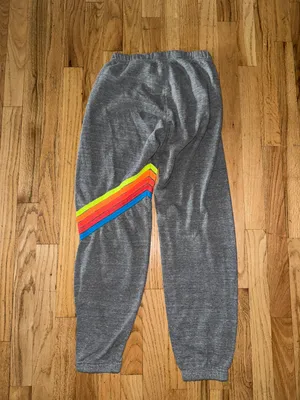 Aviator Nation Chevron Sweatpants Small thumbnail 4
