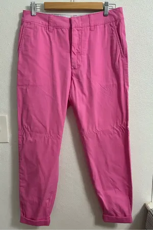 Women’s Ralph Lauren Sport Pink Chino Pants - Ankle Fit NWT 6 thumbnail 1