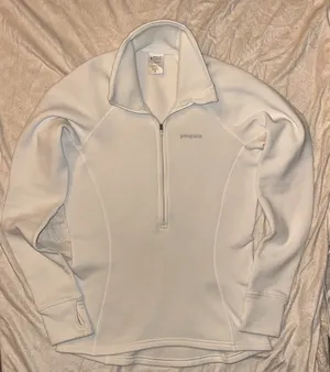 White Quarter Zip thumbnail 1