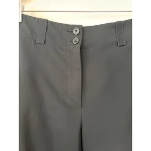 Nike‎ Golf Dri-FIT Womens 8 Black Cropped Trousers Pants Activewear Capri Sporty thumbnail 2