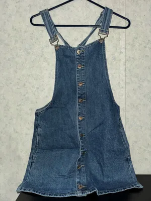 Forever 21 Denim Overall Dress thumbnail 1