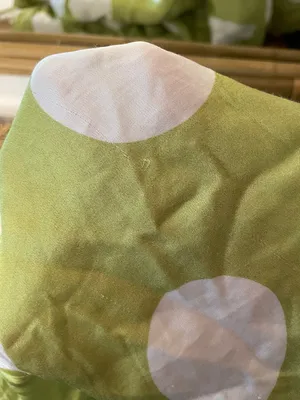 For Love & Lemons Lime Green Polka Dot Adira Mini Dress Medium thumbnail 9