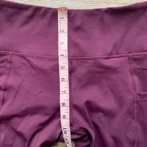 Zyia Active Plum Purple Capri Leggings 6-8 thumbnail 5