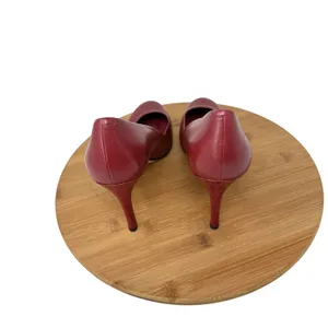Brooks‎ Brothers Red Leather Heels Career Office Capsole Business Womens 9.5 thumbnail 3