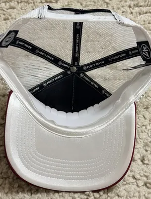 NEW 47 Brand Alabama Crimson Tide Rally On Hitch Foam Front Trucker Hat thumbnail 4