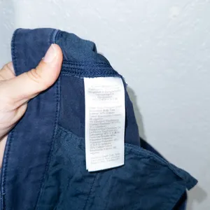 J. Crew Navy Blue High-Rise Girlfriend Chino Pants Size 4 thumbnail 8