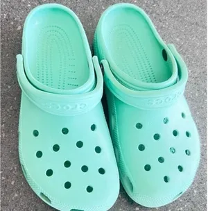 CROCS Classic Clogs Unisex 7 Aquamarine Mint Green Slip On Comfort thumbnail 1