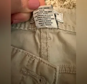 Women’s Charter Club Pant Shop Cargo Pants in Khaki - Casual Utility Style thumbnail 4