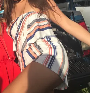 Orange And Blue Romper Size M thumbnail 5