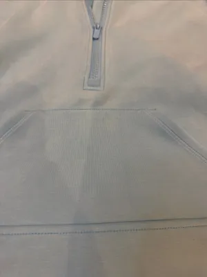 all in motion Light Blue Cropped 1/4 Zip Pullover Size XS (?) - C53-047 thumbnail 6
