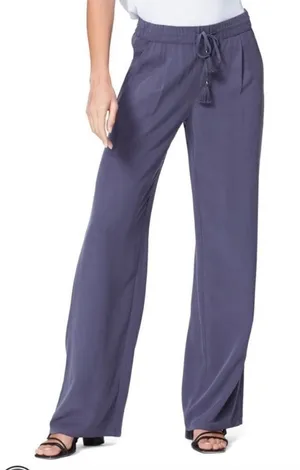Paige Solynne tie waist pant in periscope thumbnail 1