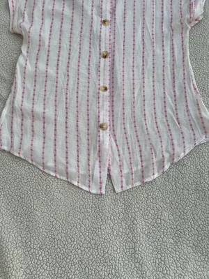 NWT Blu Pepper Women’s -top Floral Pink Size M thumbnail 2