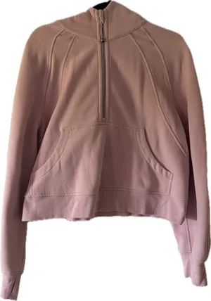 Lululemon Half-Zip Cropped Scuba thumbnail 1