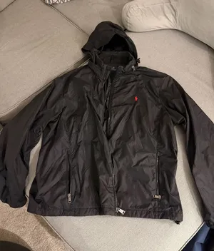 Black Polo Ralph Lauren Rain Jacket thumbnail 1