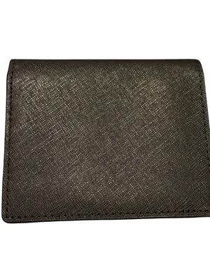 Michael Kors Jet Set Travel Carryall Card Case Saffiano Leather Wallet in Black thumbnail 2