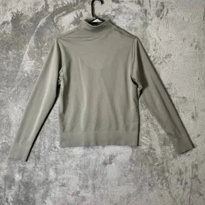 Lululemon Swiftly Relaxed Half Zip Gull Grey Size‎ 6 Athleisure Workout Yoga thumbnail 3