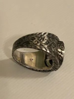 Gucci GG Logo Sterling Silver 925 Ring Unisex 445302 thumbnail 8