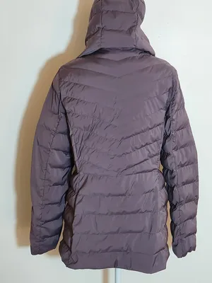 32 Degrees Dusty Purple Hooded Puffer Jacket Size Medium thumbnail 3