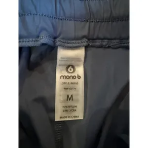 Mono B Joggers Womens Size M Navy Blue New NWT RK010 Athletic Activewear‎ Pants thumbnail 5