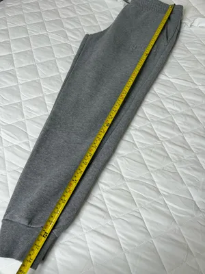 Puma Mens Gray Jogger Sweatpants Size L Y2K Minimal Streetwear Lounge thumbnail 5