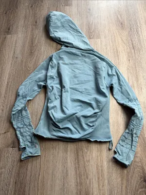 Free People Movement Good Karma Hoodie Top w/Thumbhole Size M/L thumbnail 12