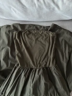 Amazon Strapless fit and flare midi dress thumbnail 3