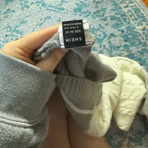 SheIn Patchwork Sweater thumbnail 4