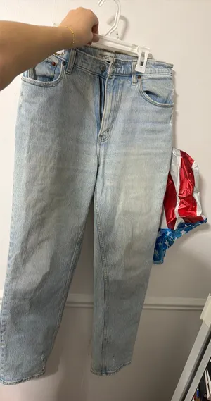 Jeans Abercrombie 90s High-Rise Straight thumbnail 1