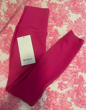 Lululemon Align Leggings 25" hot pink thumbnail 1
