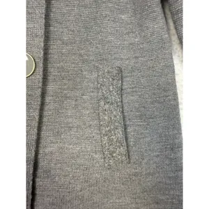 J Crew Jacket Womens Small Gray‎ Wool Double Breasted Peacoat Button Closure Gray thumbnail 3