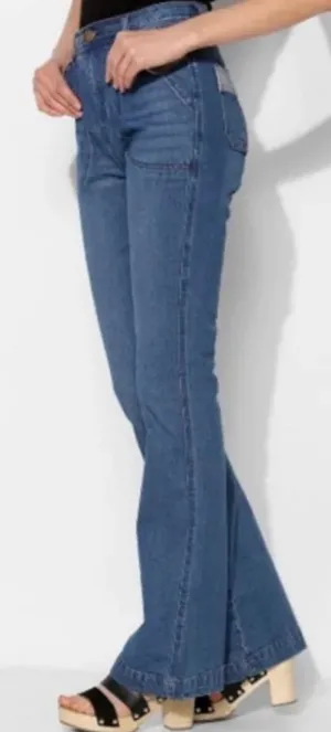 BDG Blue Flare & Wide Leg Jeans thumbnail 1