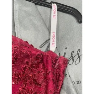 Size 0 pageant/prom/evening/bridesmade dress. Wore 1 time.Comes with garment bag thumbnail 7