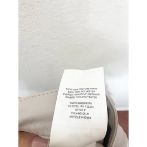 Aritzia Wilfred The Melina Taupe Vegan Leather Straight Leg Pants Size 8 thumbnail 7