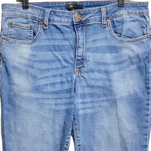 Frye‎ High Rise Straight Leg Blue Jeans Size 14 thumbnail 7