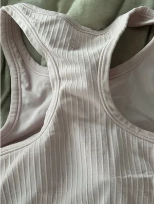 Lululemon Pink Cropped Tank thumbnail 2