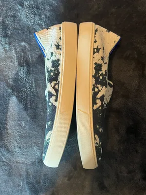 Rothy’s Slip-on Sneakers Sea Green Shibori 8.5 thumbnail 5